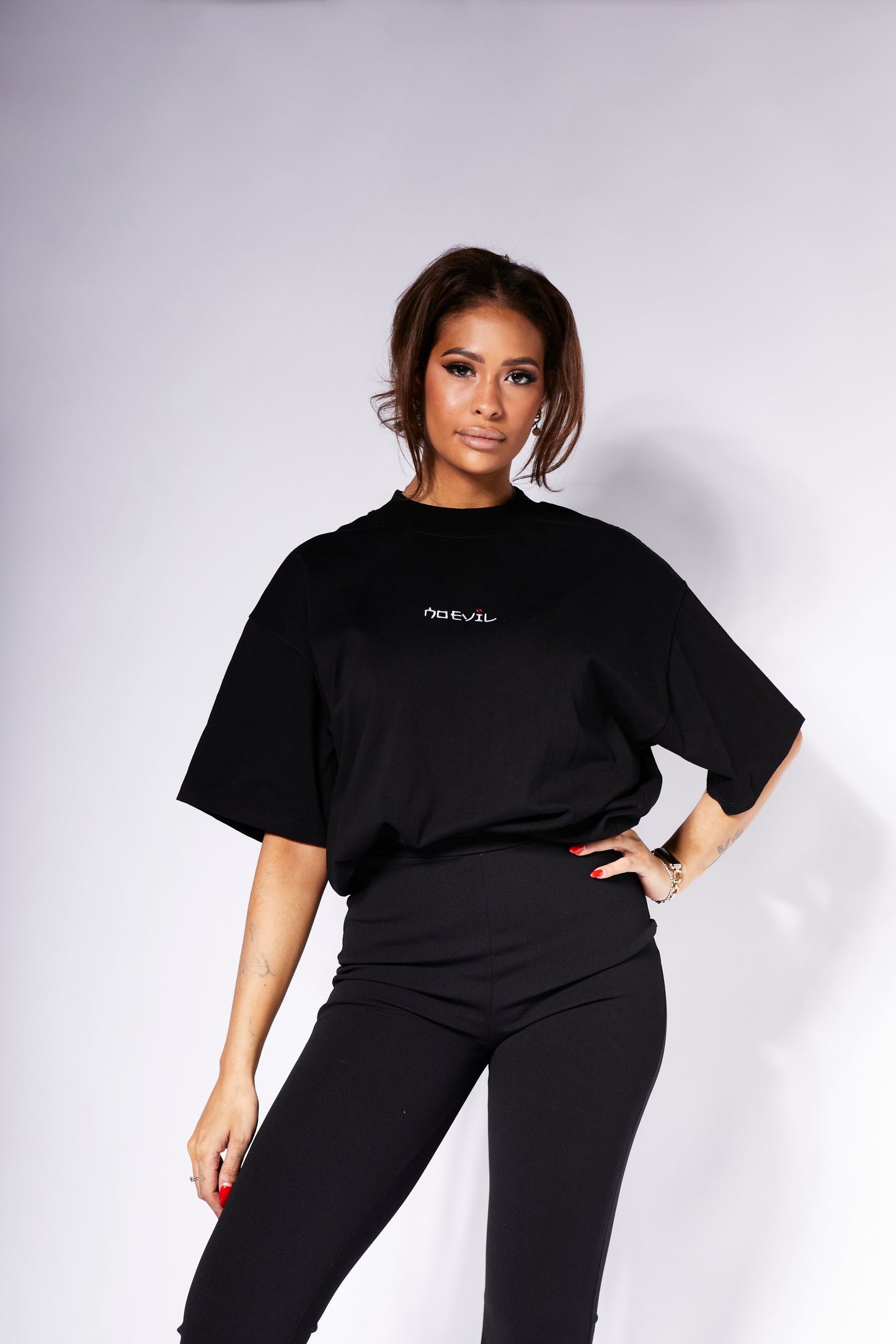 ASTRO VERTICAL T-SHIRT BLACK