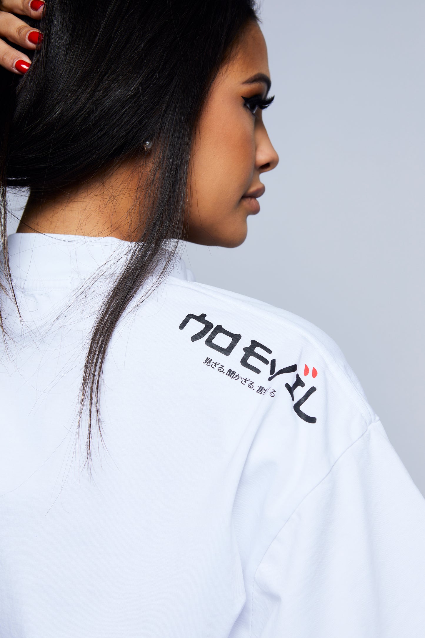 ASTRO EMBROIDERED T-SHIRT WHITE
