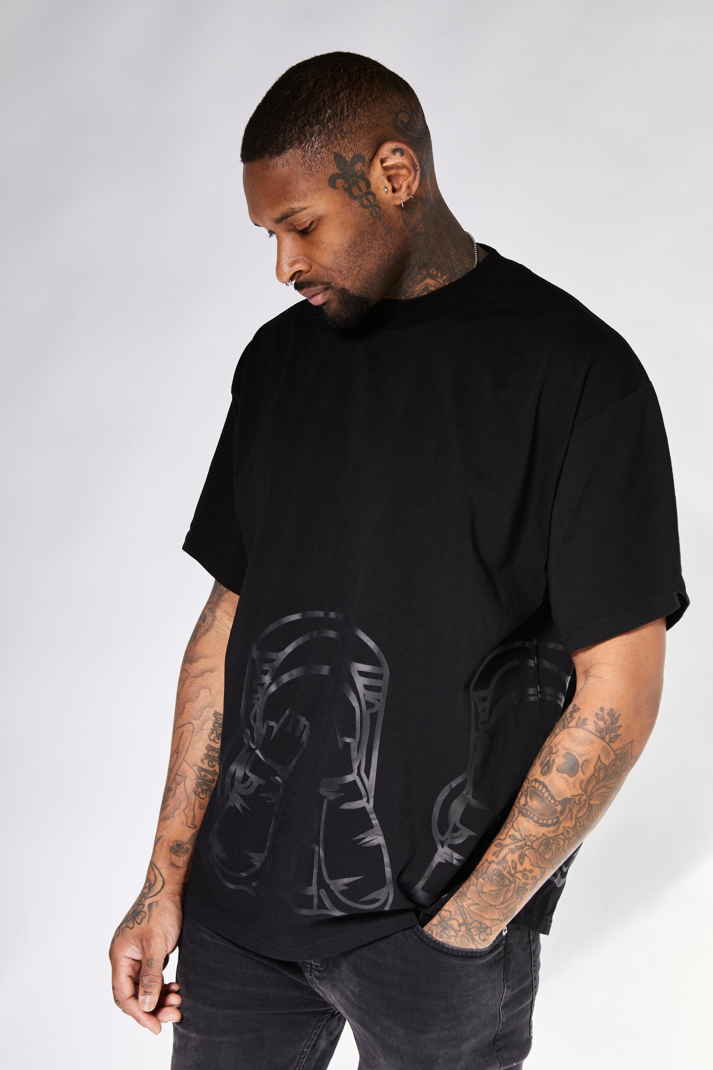 ASTRO MONO T-SHIRT BLACK