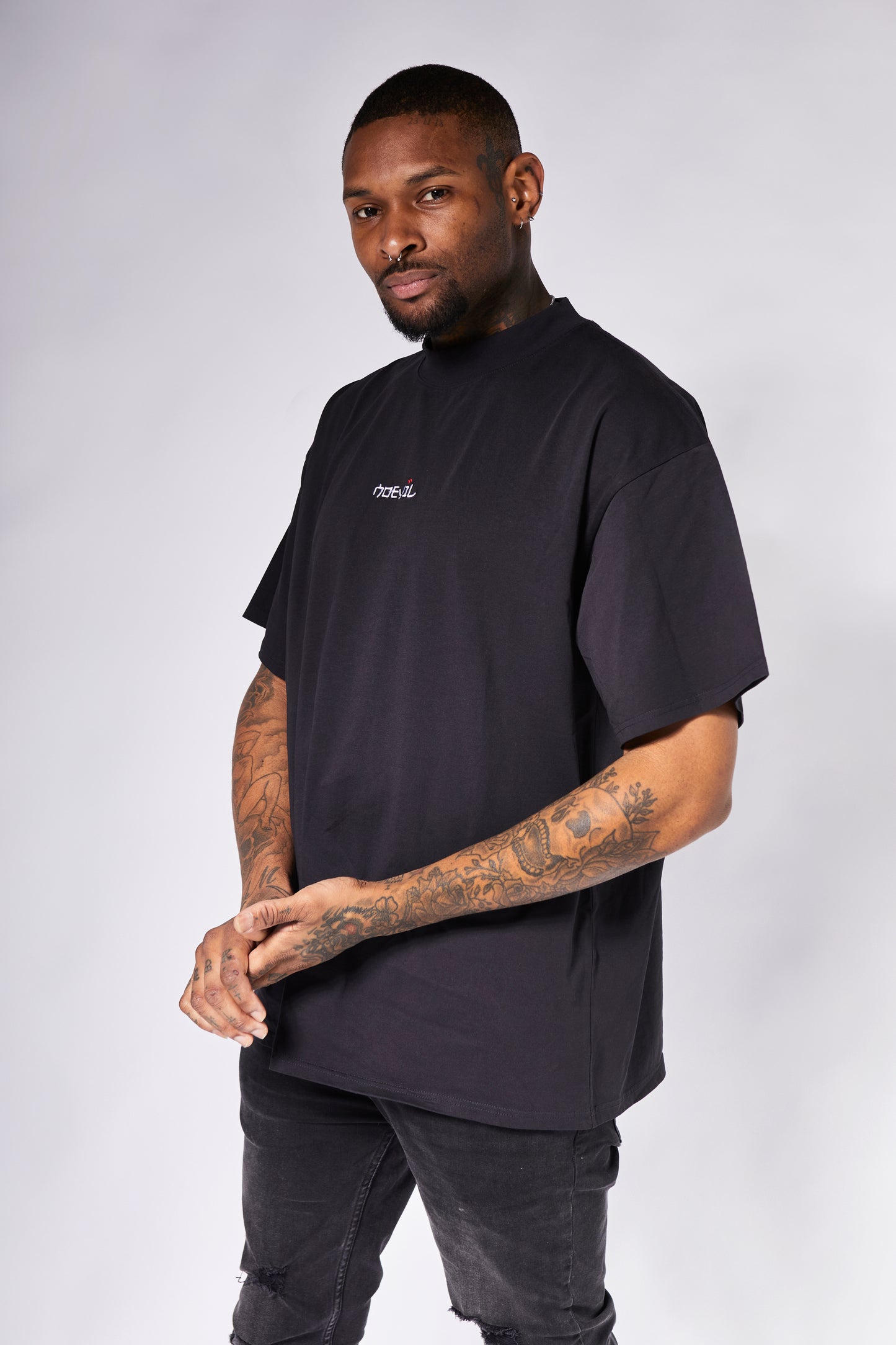 ASTRO BACK ACID-GREY T-SHIRT