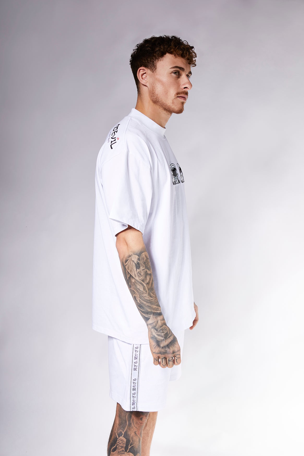 ASTRO EMBROIDERED T-SHIRT WHITE