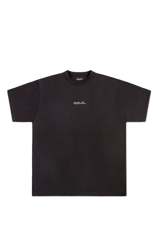 ASTRO SCRIPT T-SHIRT BLACK
