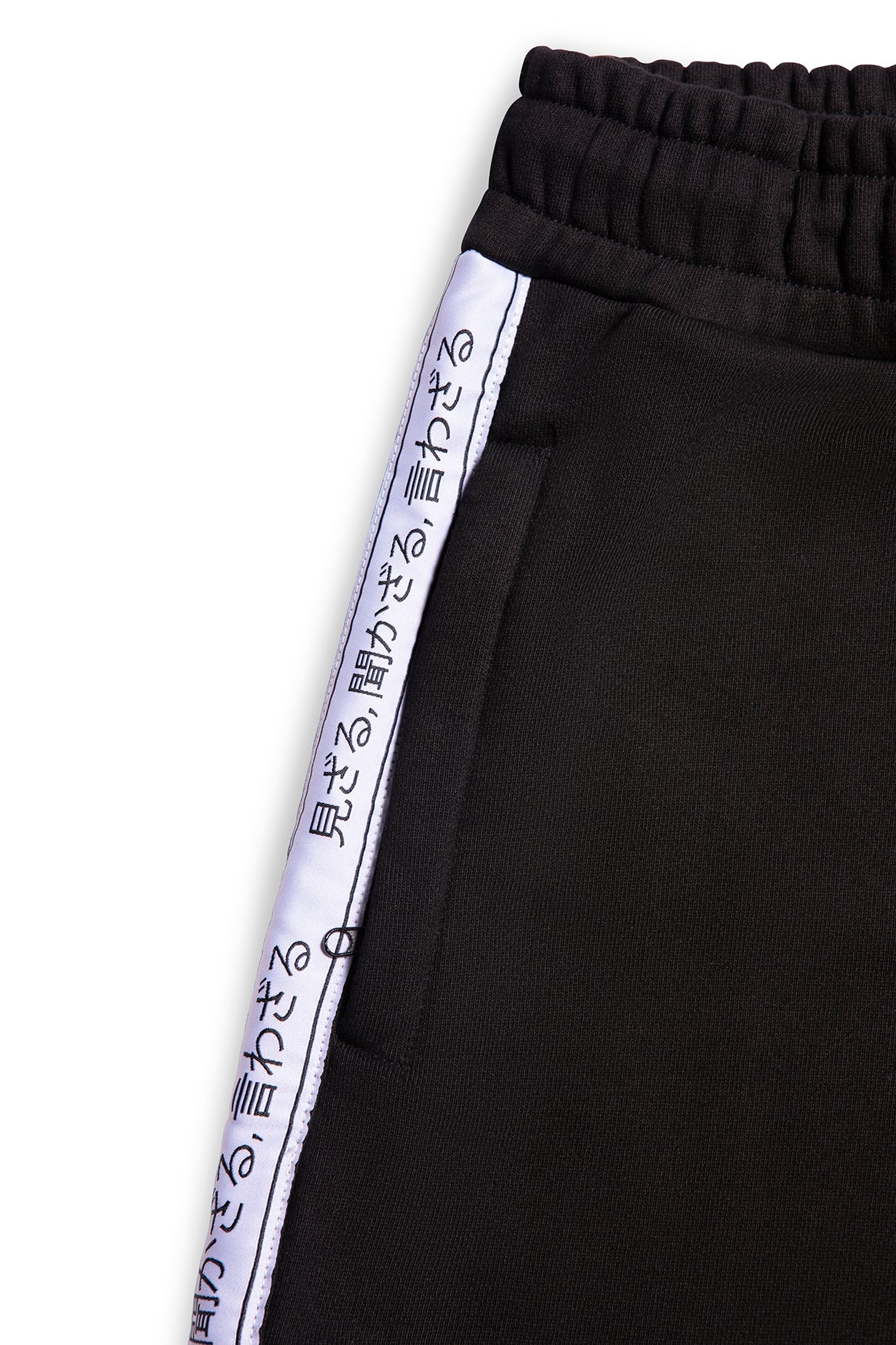 TAPE SHORTS BLACK