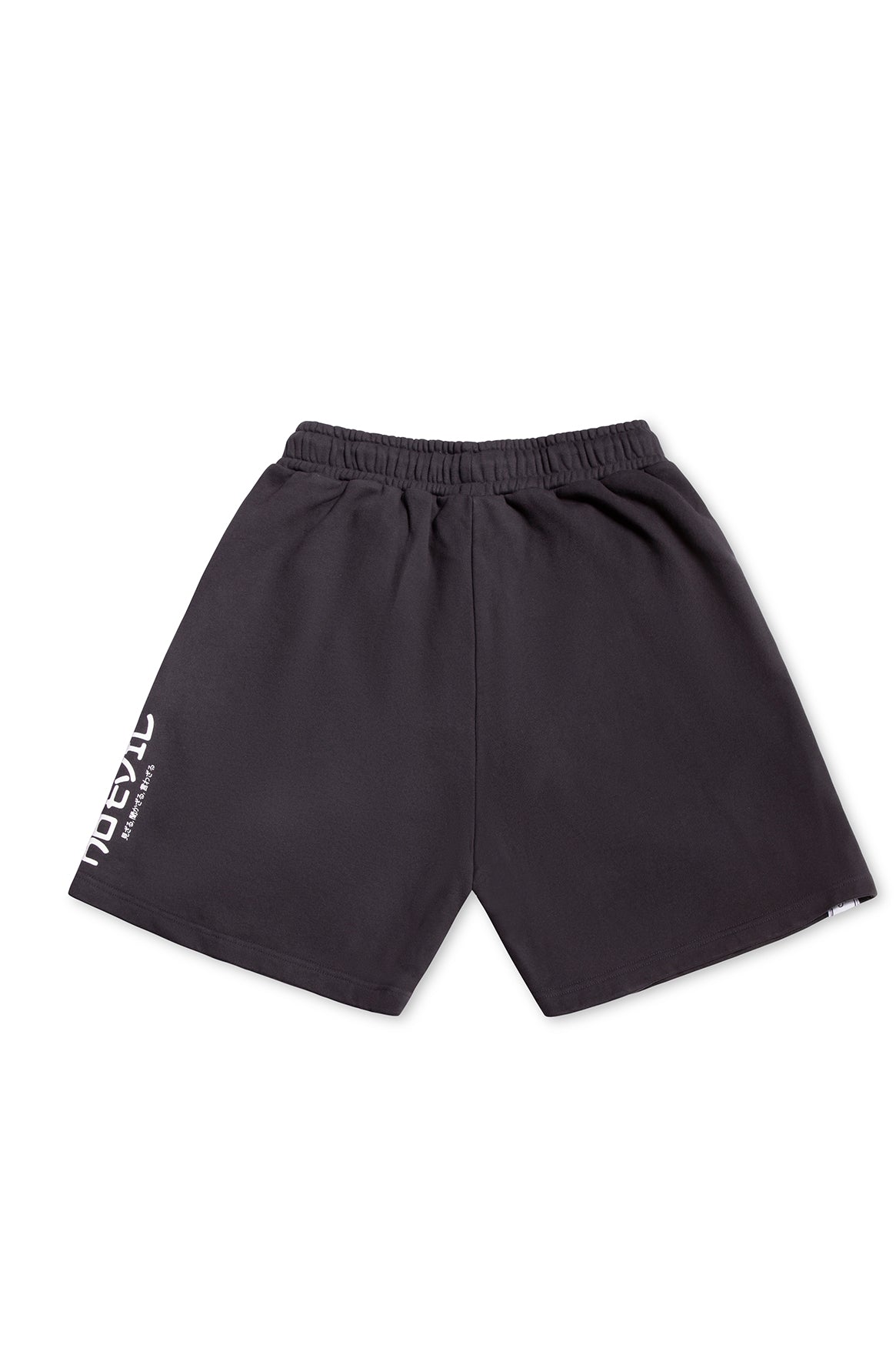 TAPE SHORTS CHARCOAL