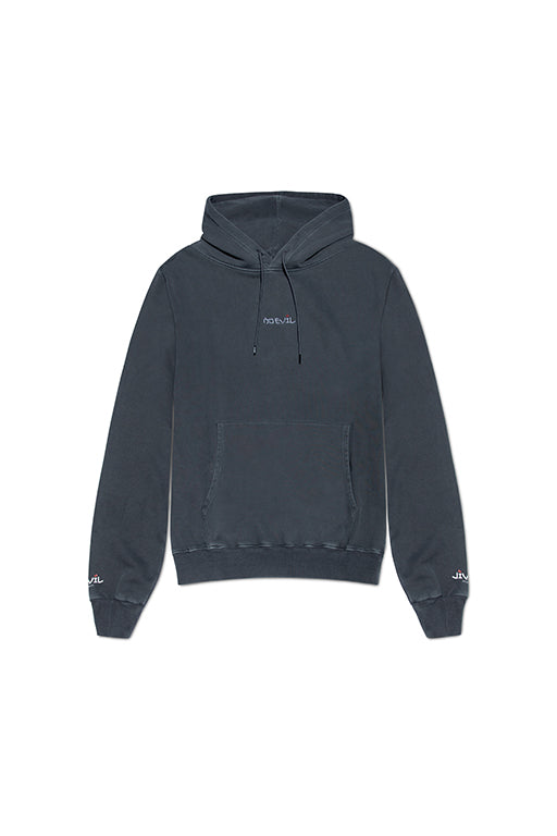 ASTRO TRIO BACK HOODIE ACID-GREY